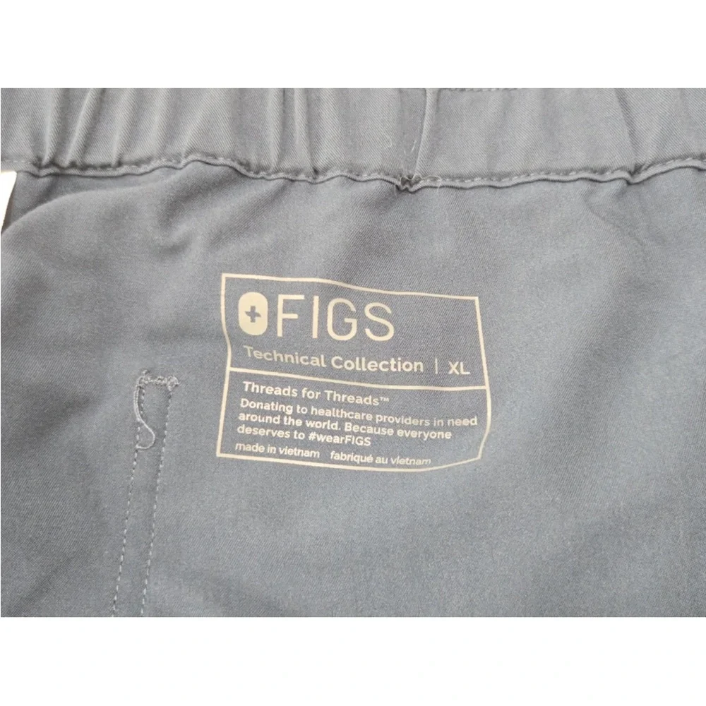 Figs Mens Pisco Basic Scrub Pants Bottoms Navy Blue FM4500 Size XL